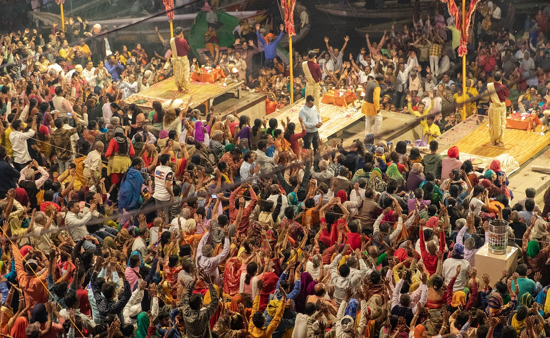 The evening aarti