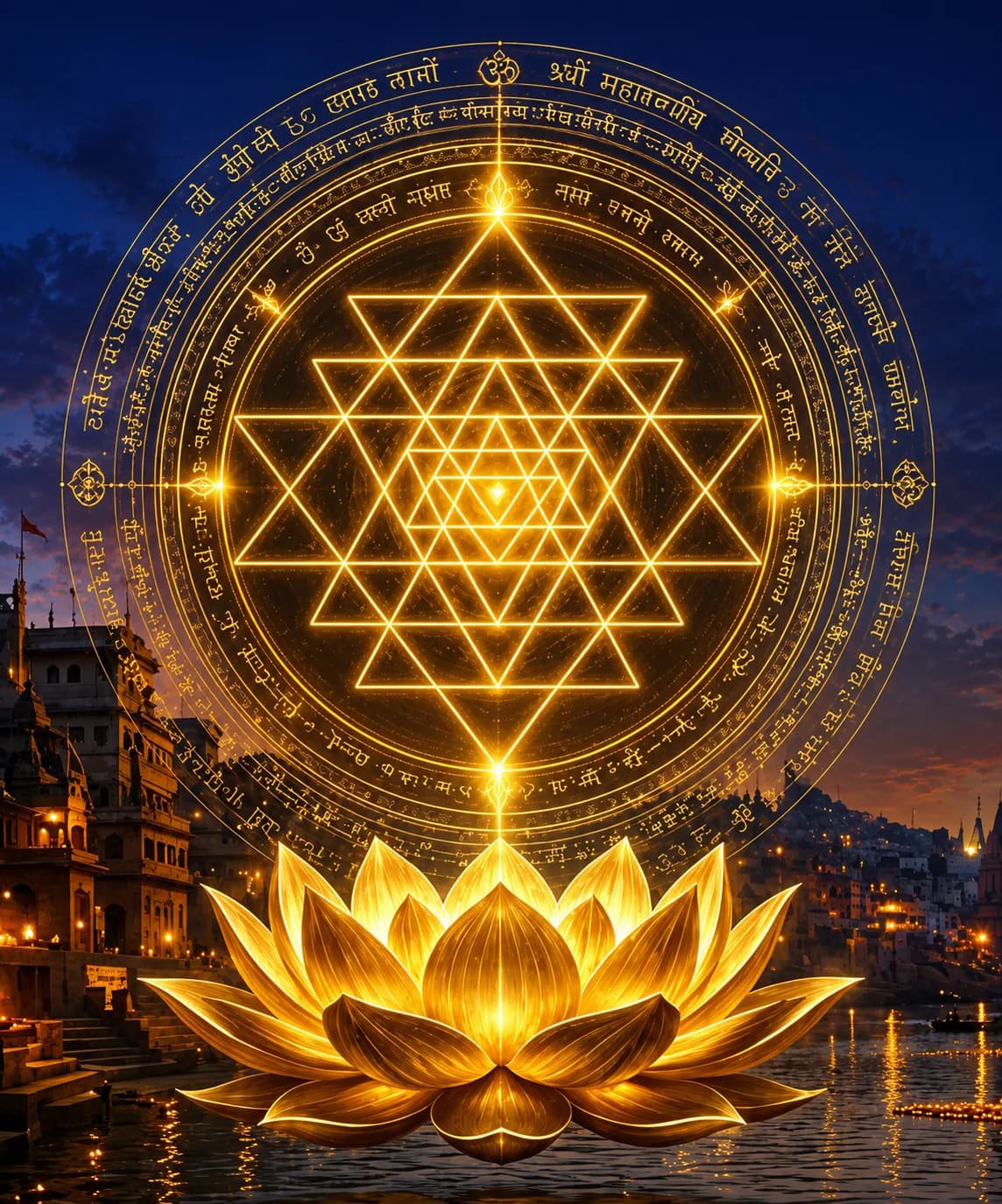 Sri Yantra — the sacred geometry at the heart of Shri Shriyantra Peetham Samiti (Regd.) - Kashi