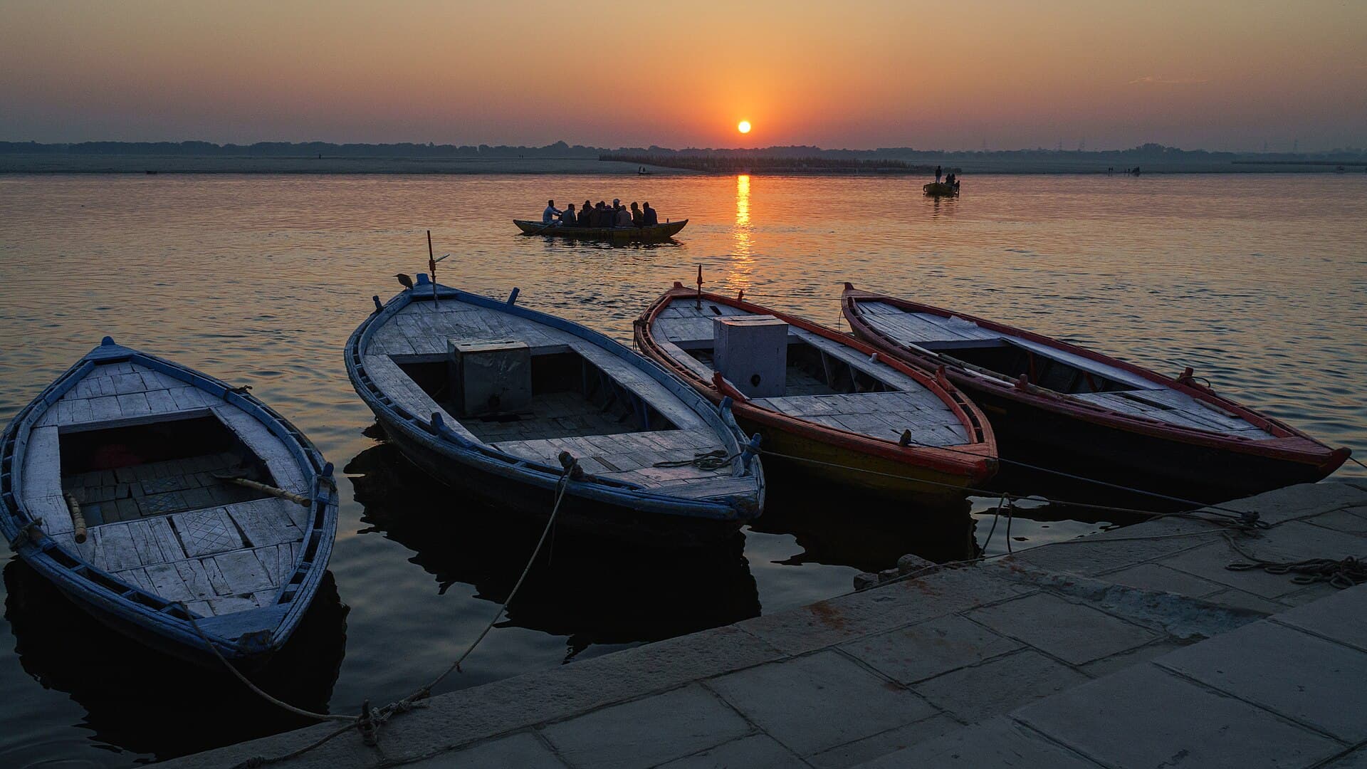 Sunrise on the river